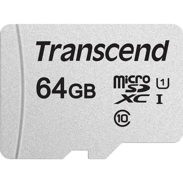 Transcend 64GB UHS I U1 Micro SDXC Card