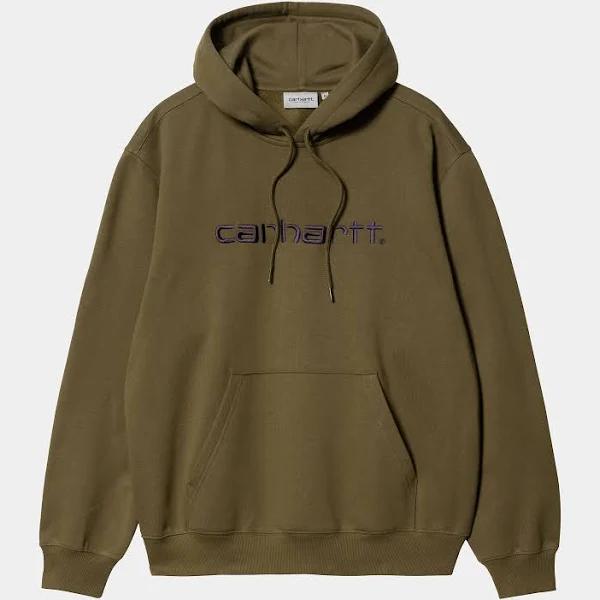 Carhartt WIP Military Green Logo Hoodie