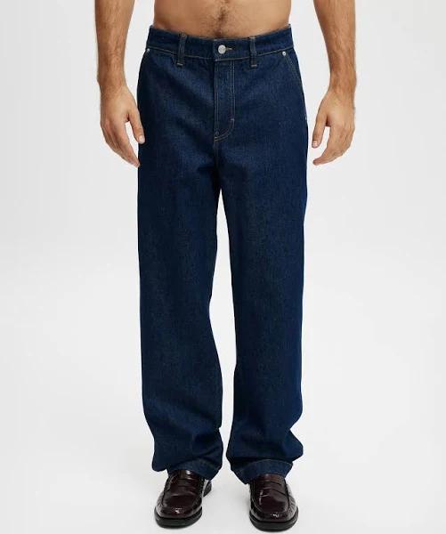 Cotton On Men - Baggy Jean - Carpenter Apollo Blue Size - 36 Unisex