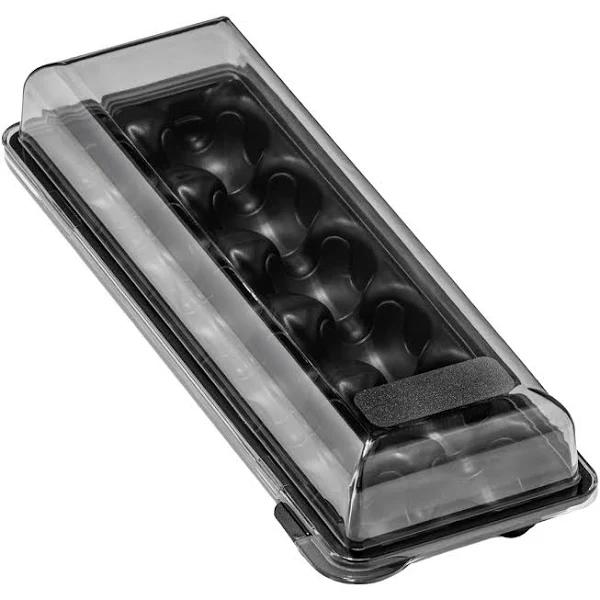 Madesmart 12-Egg Holder w/ Snap-on Lid - Carbon 34.3cm