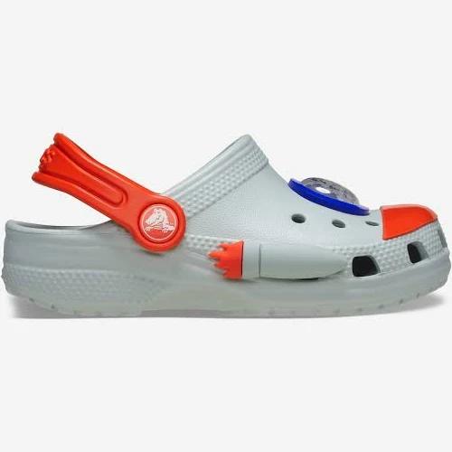 Crocs Classic Rocketship Clog Infant | Grey | Toddler