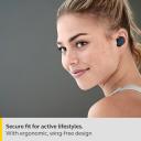 Jabra Elite 4 Active - True Wireless Earphones with Mic - In-ear - Bluetooth - Active Noise Canceling - Noise Isolating - Navy