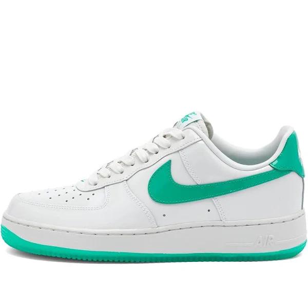 Nike Air Force 1 Low '07 Patent Platinum Tint Stadium Green