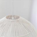 Whitewash Cane Rattan Pendant Light - Siena - 2 Sizes