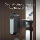 Wasserstein Anti Theft Bracket Compatible with Google Nest Doorbell Made For Google Nest Doorbell Black