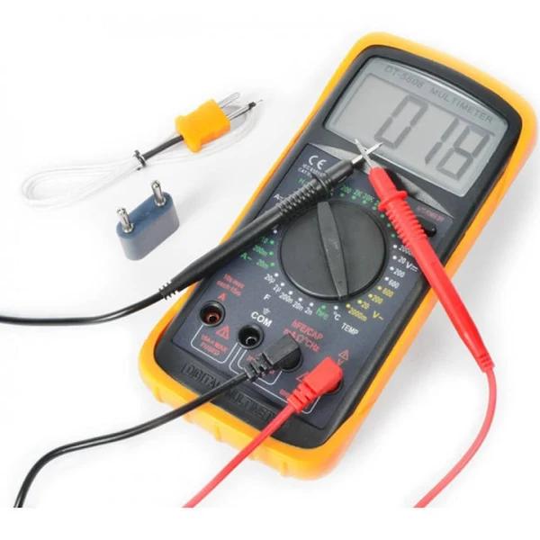 Skytronic 600219 Digital Multi-tester 10A Temp + Freq