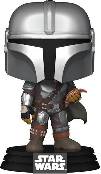 Star Wars: Book of Boba Fett - Mandalorian With Pouch (Pop! Vinyl)