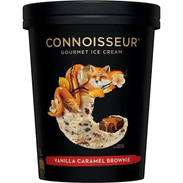 Connoisseur Ice Cream Vanilla Caramel Brownie 1L