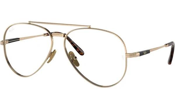 Ray Ban RX8225V Aviator Titanium Eyeglasses - 1220 Arista