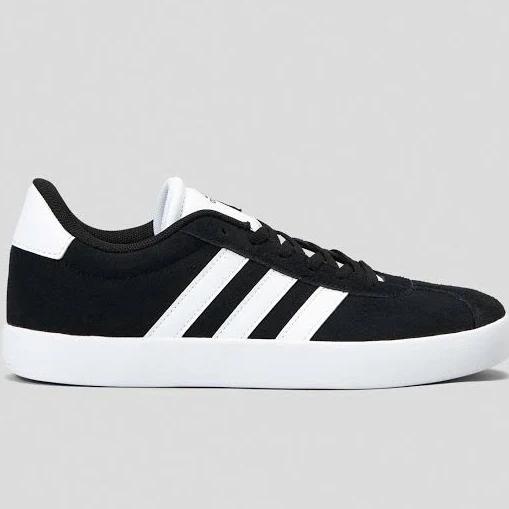 Adidas VL Court 3.0 Shoes Jet Black White Kids - 38(2/3)