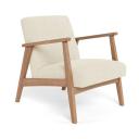 Den Fabric Occasional Armchair Ivory by Freedom