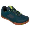 Crank Brothers Mallet Lace Limited Edition Splatter Clipless Shoes US 11.0 / Grey - Blue Gum