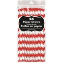 Paper Straws Bright Pink