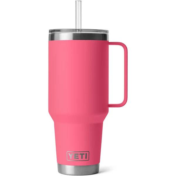 Yeti Rambler Straw Mug 42 oz (1.2 L) Tropical Pink