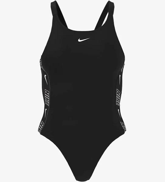 Nike Swim Fastback One Piece Swimsuit Black Women - S