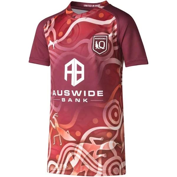 Qld Maroons 2023 Mens Indigenous Training Jersey 2XL