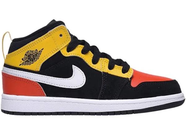 Jordan 1 Mid SE Amarillo Team Orange (PS)