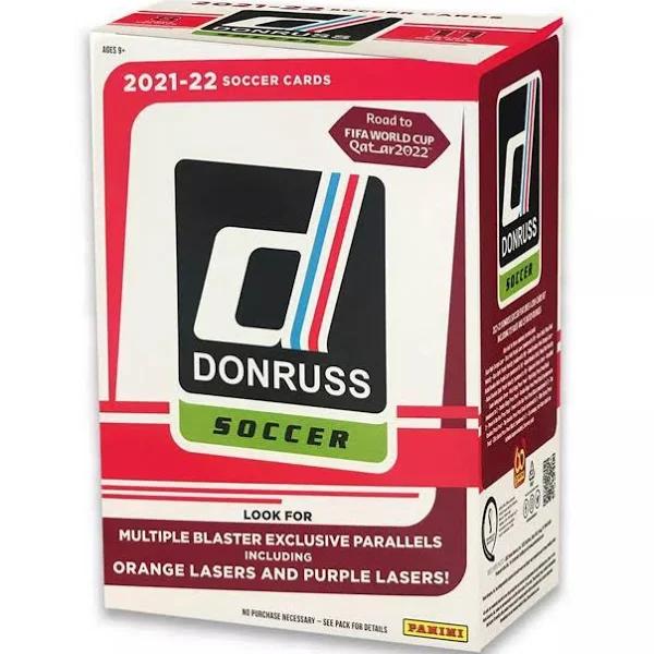 2021-22 Panini Donruss Soccer Cards - Blaster Box