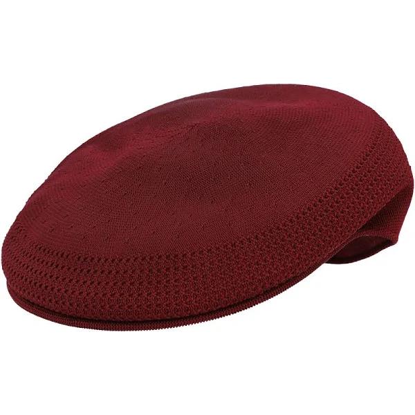 Kangol Tropic 504 Ventair Flat Cap - Burgundy