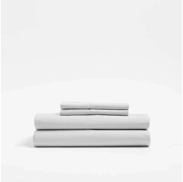 Viscose, Bamboo & Cotton Sheet Set | Silver | Size King Bed | Target