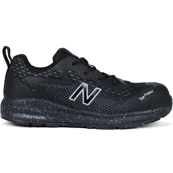 New Balance Logic Womens Composite Toe Wide Fit Work Shoes Black 11 US