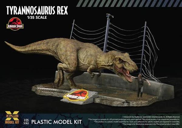 Jurassic Park: 1/35 Tyrannosaurus Rex - Model Kit