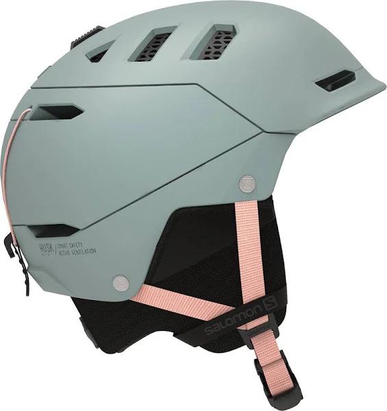 Salomon Husk Pro Ski Helmet - Wrought Iron Pink