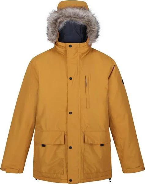 Regatta Mens Salinger IV Waterproof Jacket Gold Cumin S