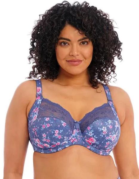 Elomi Morgan UW Bra Print Denim Floral