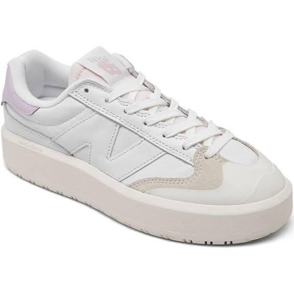 New Balance CT302 Sneakers in White & Pink