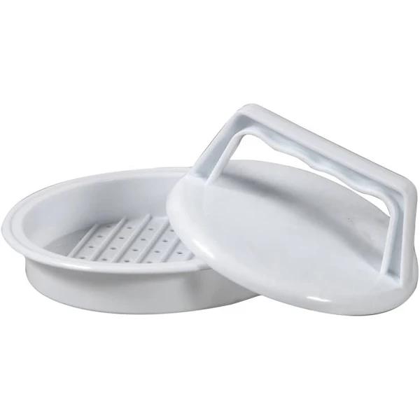 Hamburger Press-Plastic 2 Piece Burger Press 2 Sets.