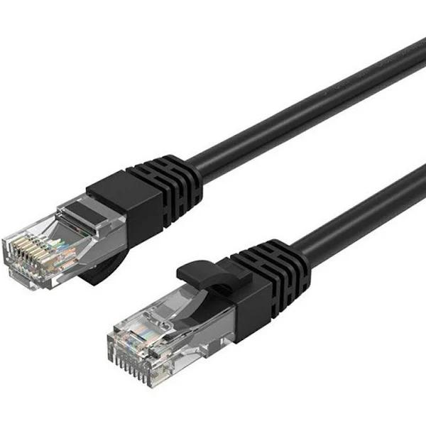 Cruxtec Cat6 Ethernet 10m Cable - Black [RC6-100-BK]