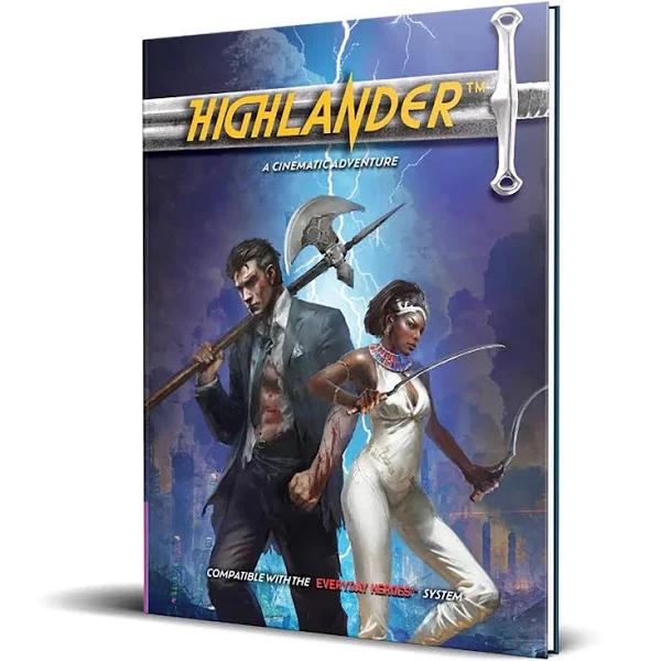 Highlander Cinematic Adventure: Compatible with Everyday Heroes Roleplaying Game [Book]