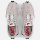 New Balance 327 Rain Cloud White Red