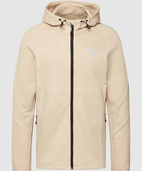 Puma Evostripe Full Zip Hoodie Beige - L