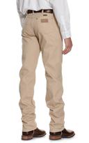 Wrangler Mens Original Fit Jean Prewashed Tan Leg Length 36" Waist 34"