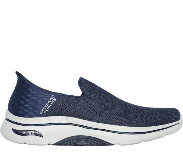 Skechers Mens Go Walk Arch Fit 2.0 - Hands Free 2 Navy / 7