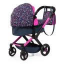 Bayer Xeo Compact Doll Pram - Confetti