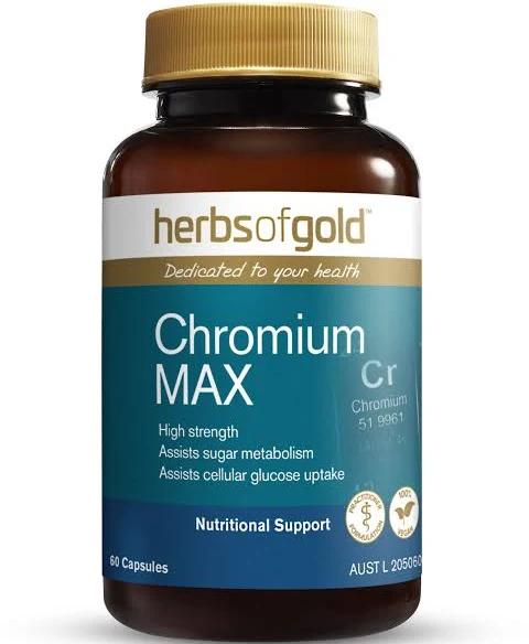 Herbs of Gold - Chromium Max - 60 Capsules