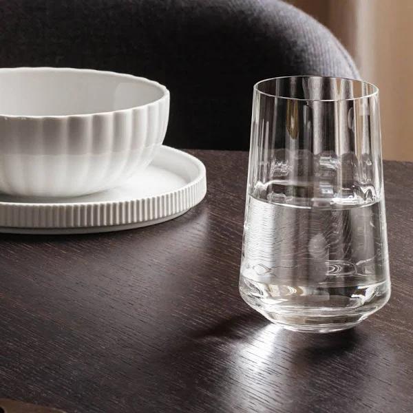 Georg Jensen Bernadotte Tall Tumbler Glass, 6 pcs. in Design Inspired by Sigvard Bernadotte