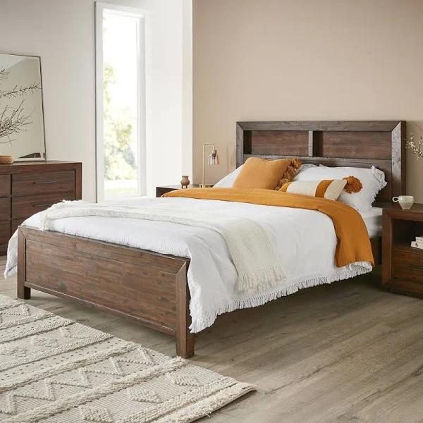 Dalkeith King Storage Bed Brown