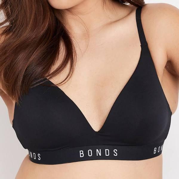 Bonds Originals Wirefree Tee Shirt Bra - Black