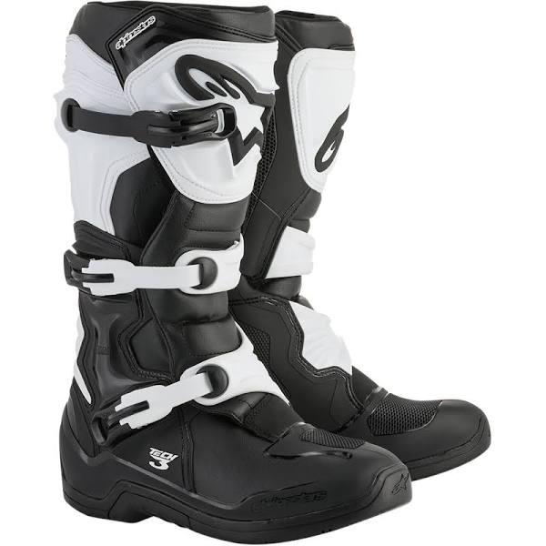 Alpinestars Tech 3 Boots - Black/White - 16