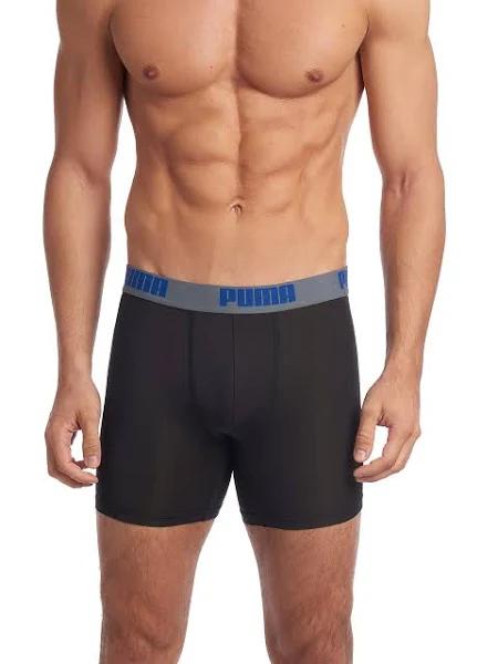 Puma Men's 3 Pack Performance Boxer Briefs