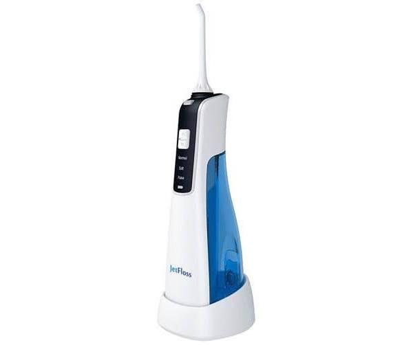 JetFloss JF259 Portable Oral Irrigator Flosser w/ Charging Base