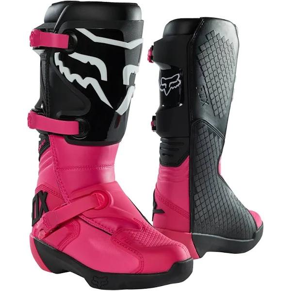 Fox 2023 Comp Black/Pink Womens Boots - 8