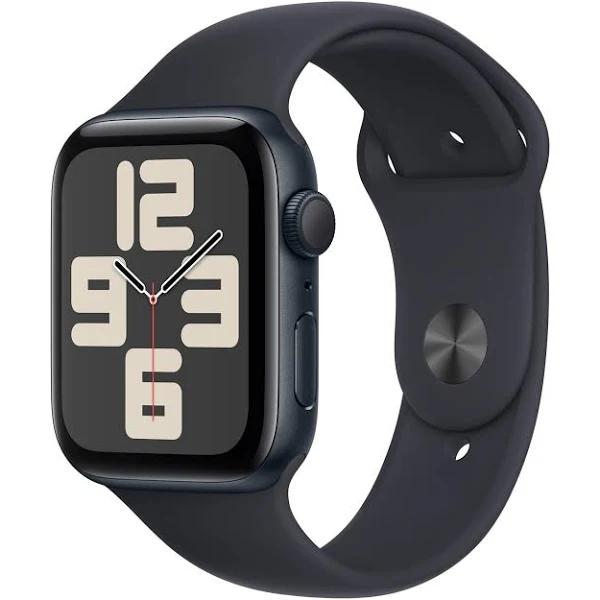 Apple Watch SE 44mm Midnight Aluminium Case With Midnight Sport Band M/L - GPS