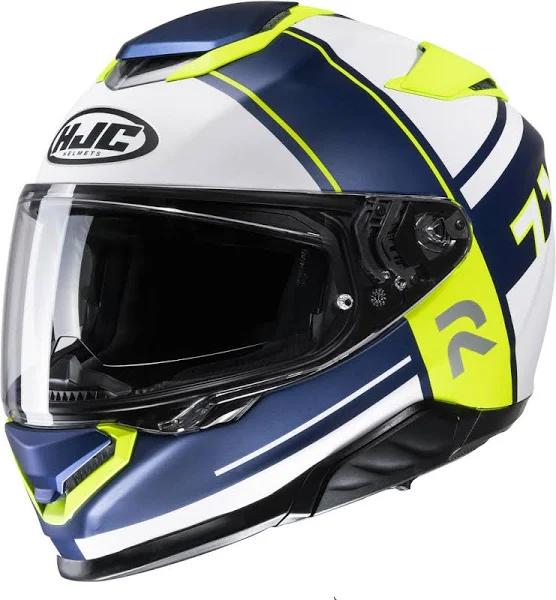 HJC RPHA 71 Zecha Helmet, blue-yellow, Size L