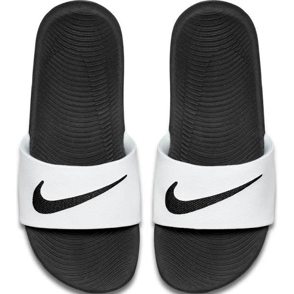 Nike Kawa Slides White/Black