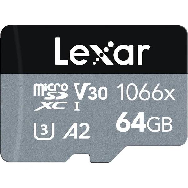 Lexar Professional 64GB 1066x microSDXC